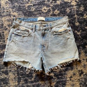 Abercrombie Mid Rise Boyfriend Shorts
